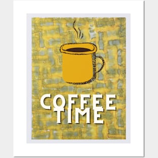 Alcohol Inks Coffee Time Posters and Art
